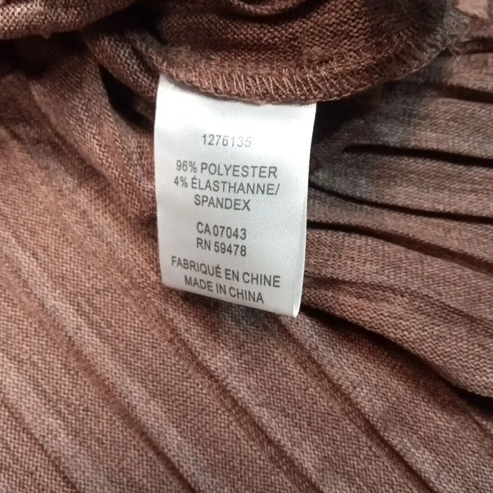 Bailey 44 Sweater Womens XL Brown‎ Lightweight Soft Textured Comfort Casual
